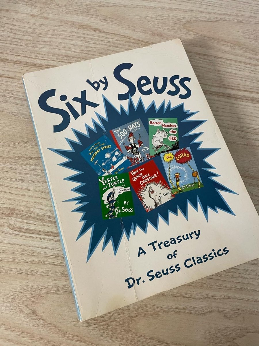 vintage 90s dr seuss 6 - book treasury - good market thrift store