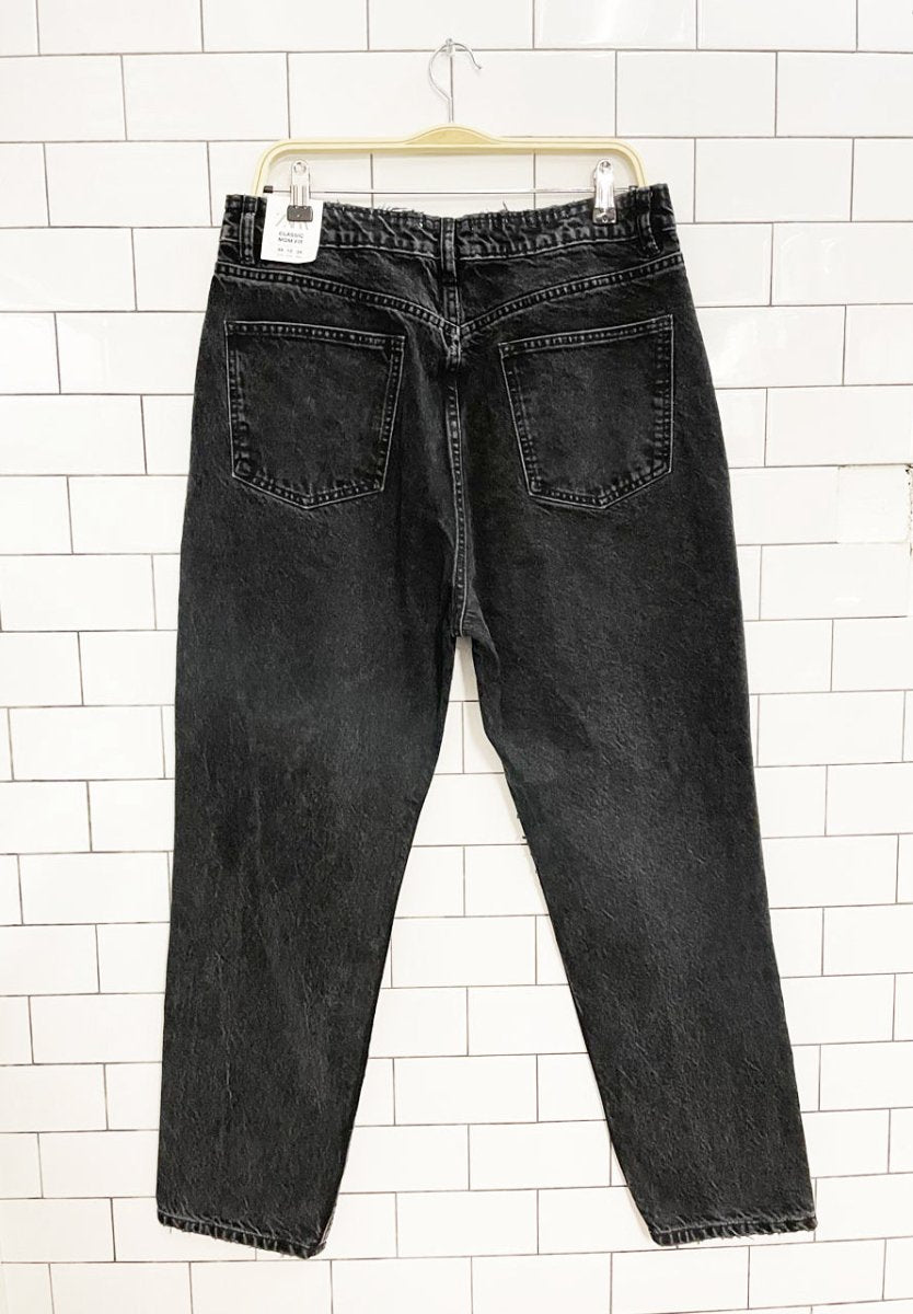 nwt zara high rise mom jean - good market thrift store