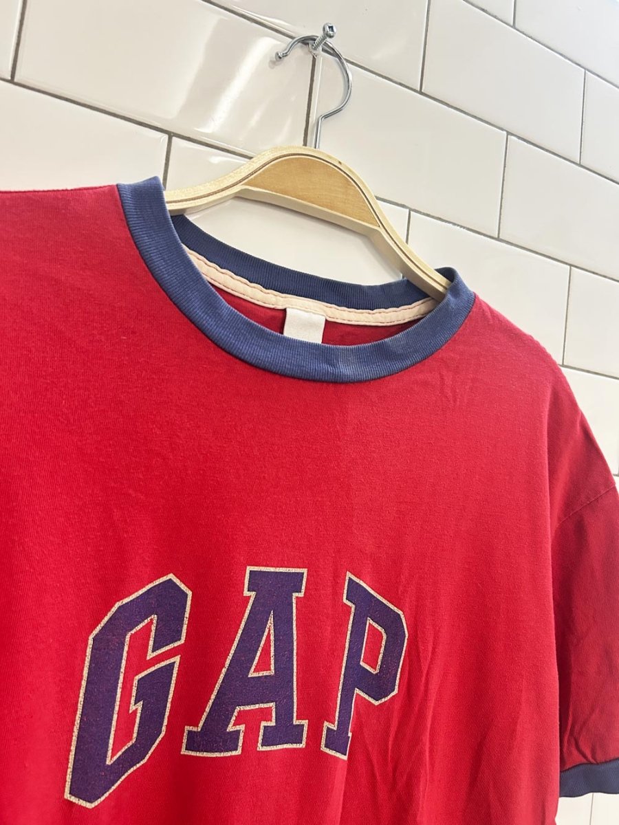 vintage 00s gap ringer tee - good market thrift store