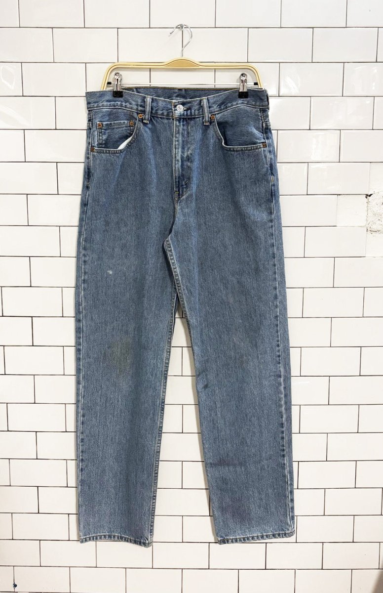 vintage 00s levis 550 relaxed fit loose jeans - good market thrift store