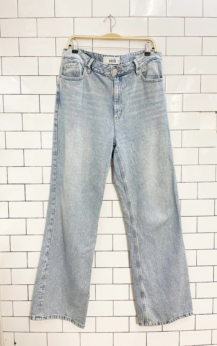 dynamite heidi wide leg jeans - good market thrift store