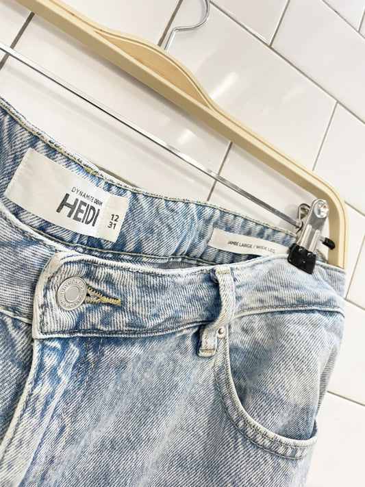 dynamite heidi wide leg jeans - good market thrift store