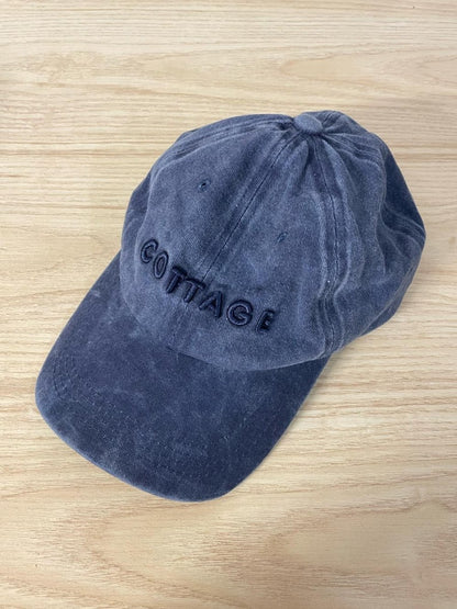 salt washed cotton cottage cap - good market thrift store