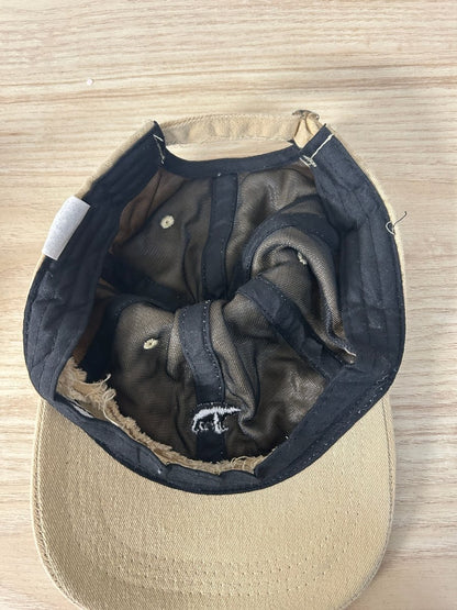 vintage 00s bear minimal cotton hat - good market thrift store