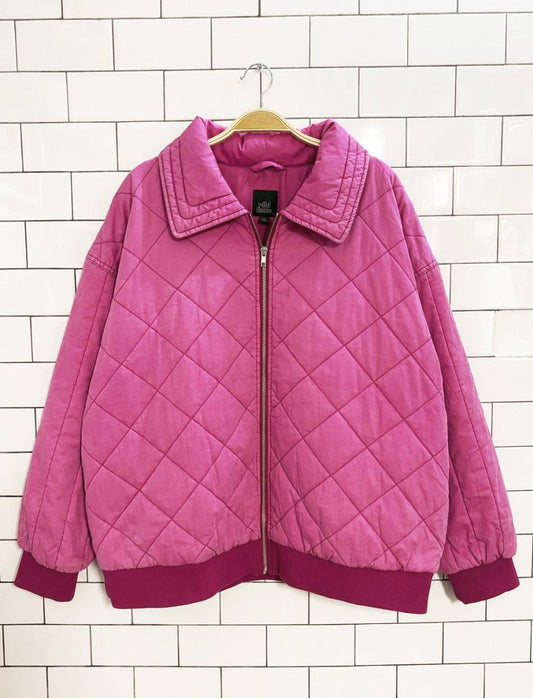wild fable oversized quilted bomber jacket - good market thrift store