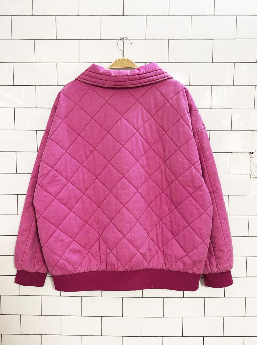 wild fable oversized quilted bomber jacket - good market thrift store