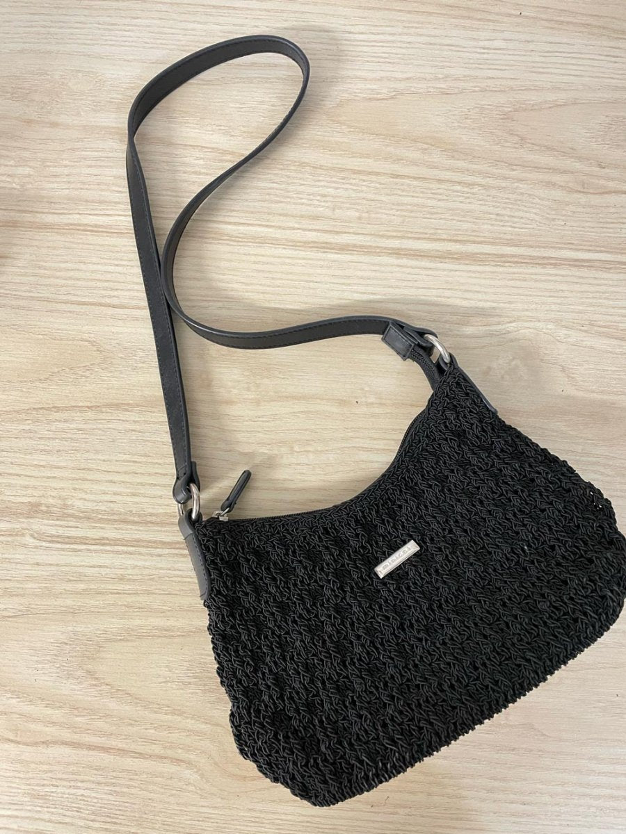 y2k minicci crochet shoulder bag - good market thrift store
