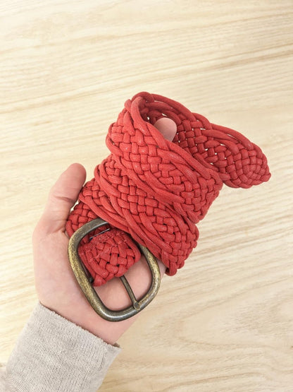 braided rope belt - good market thrift store