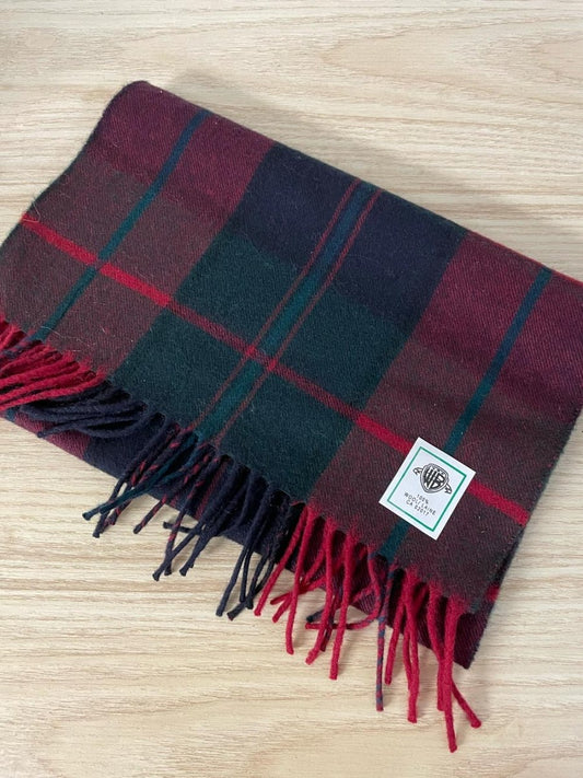 vintage warner bros wool tartan scarf - good market thrift store