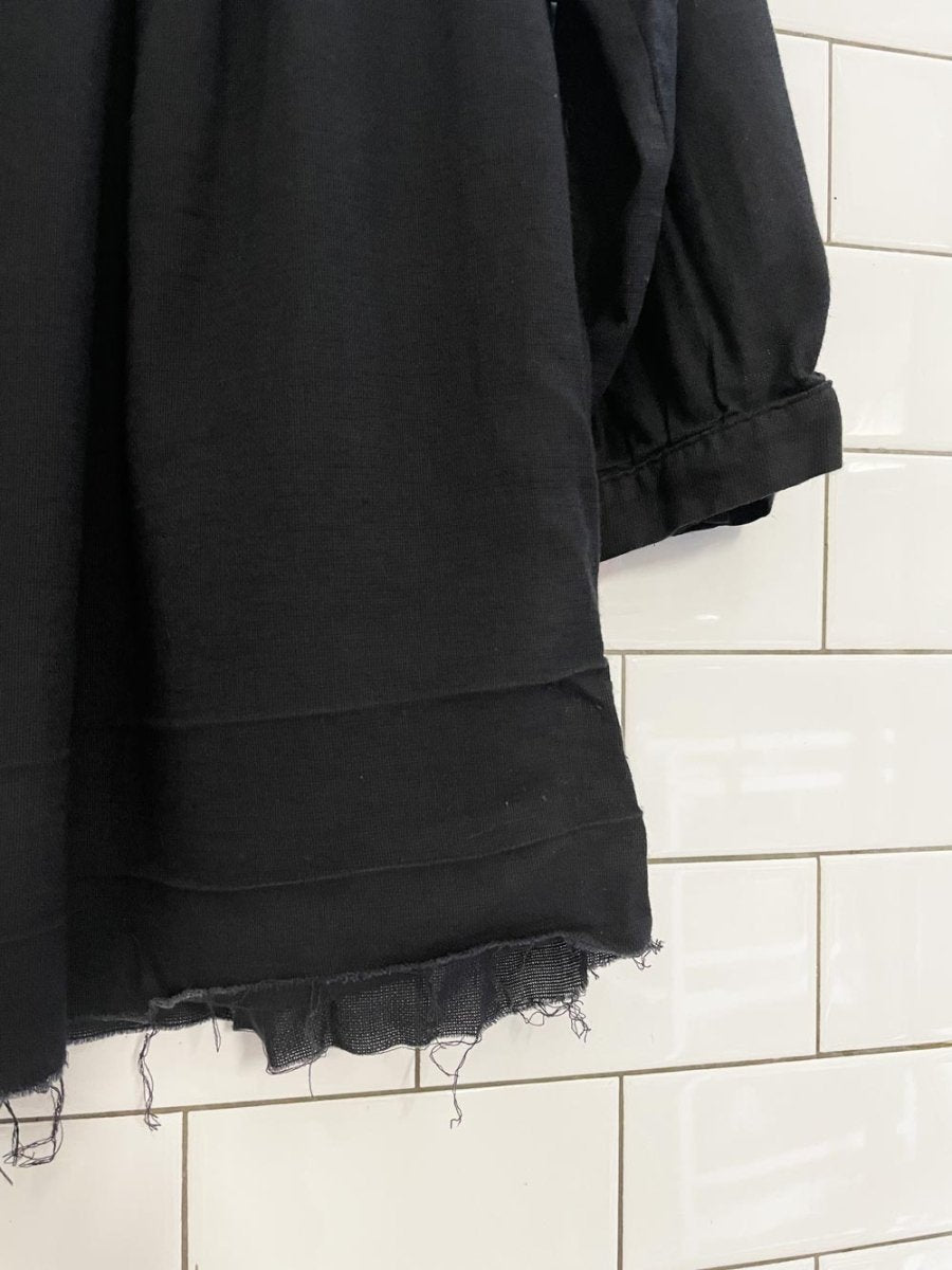 horses atelier angora blend ruched shirt - good market thrift store