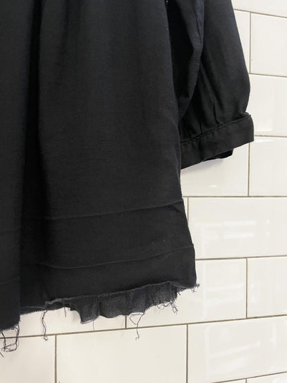 horses atelier angora blend ruched shirt - good market thrift store