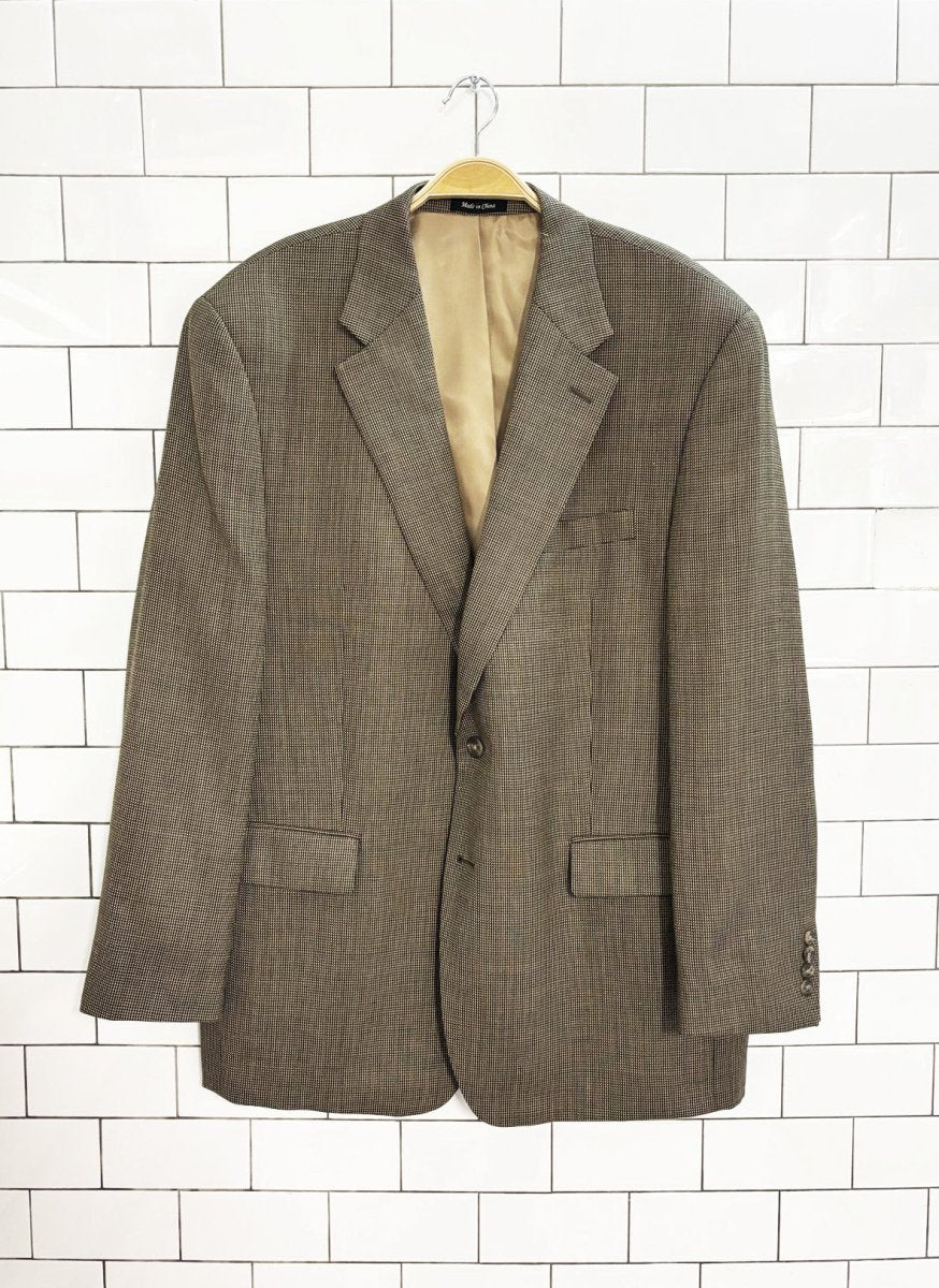 vintage 90s chaps 100% wool blazer | ralph lauren - good market thrift store