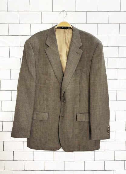 vintage 90s chaps 100% wool blazer | ralph lauren - good market thrift store