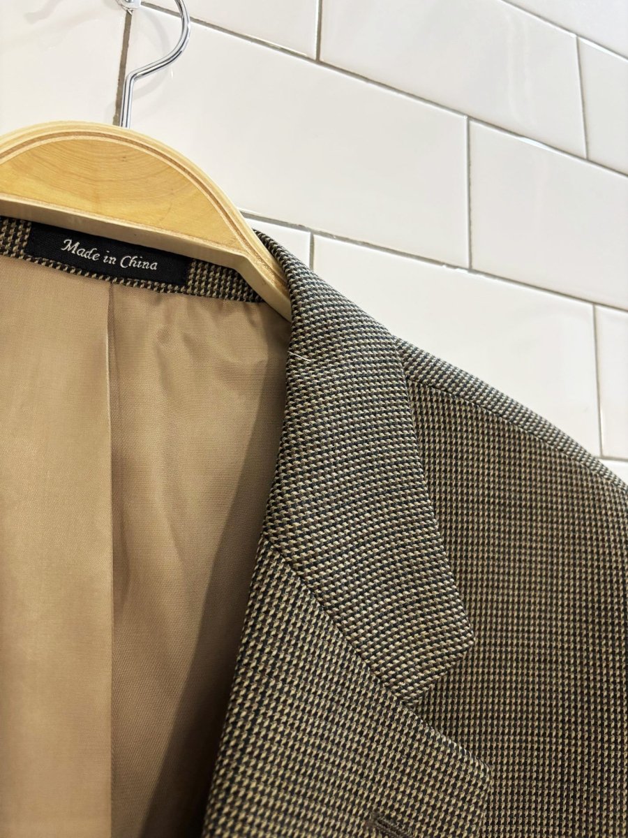 vintage 90s chaps 100% wool blazer | ralph lauren - good market thrift store