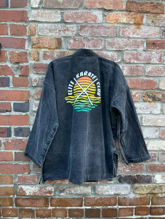 vintage elite karate club jacket