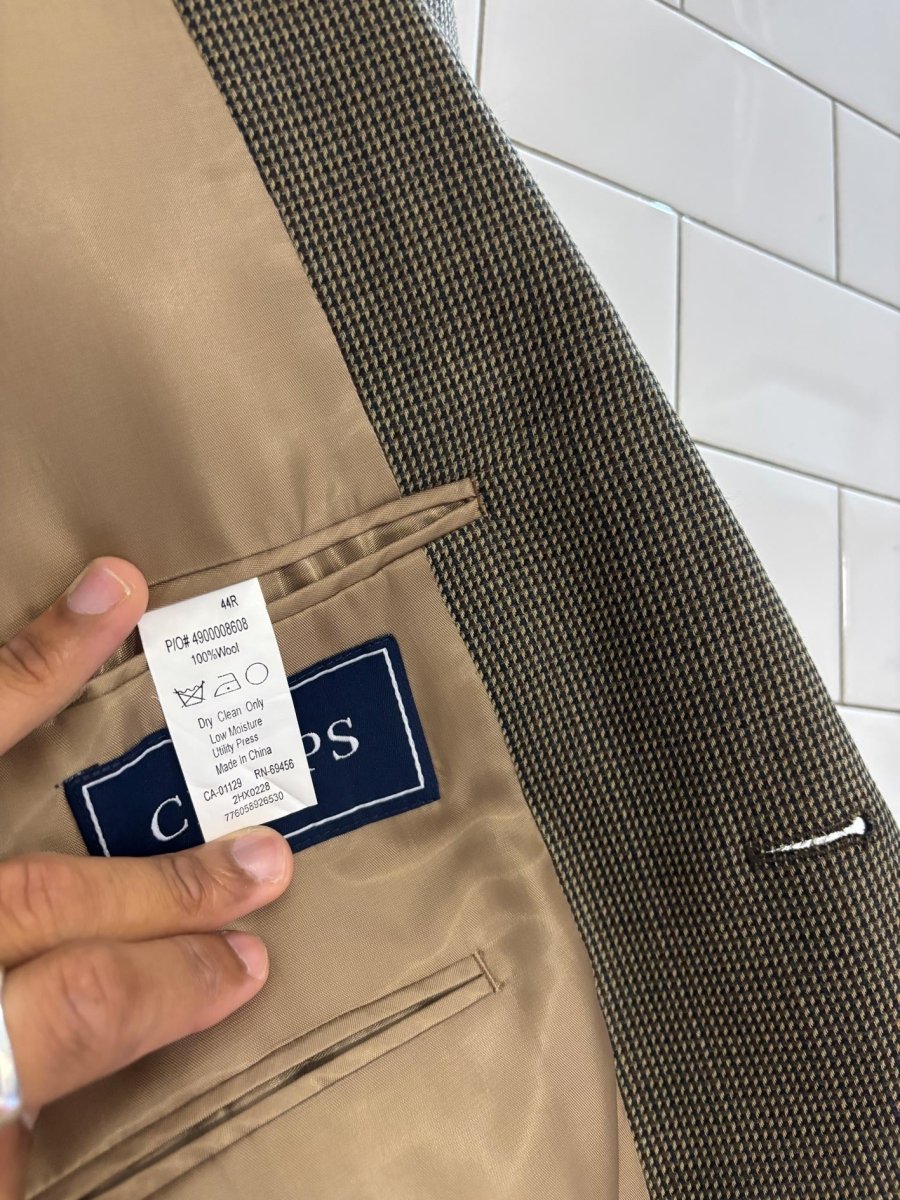 vintage 90s chaps 100% wool blazer | ralph lauren - good market thrift store