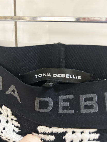 tonia debellis large houndstooth mini ski skirt - good market thrift store