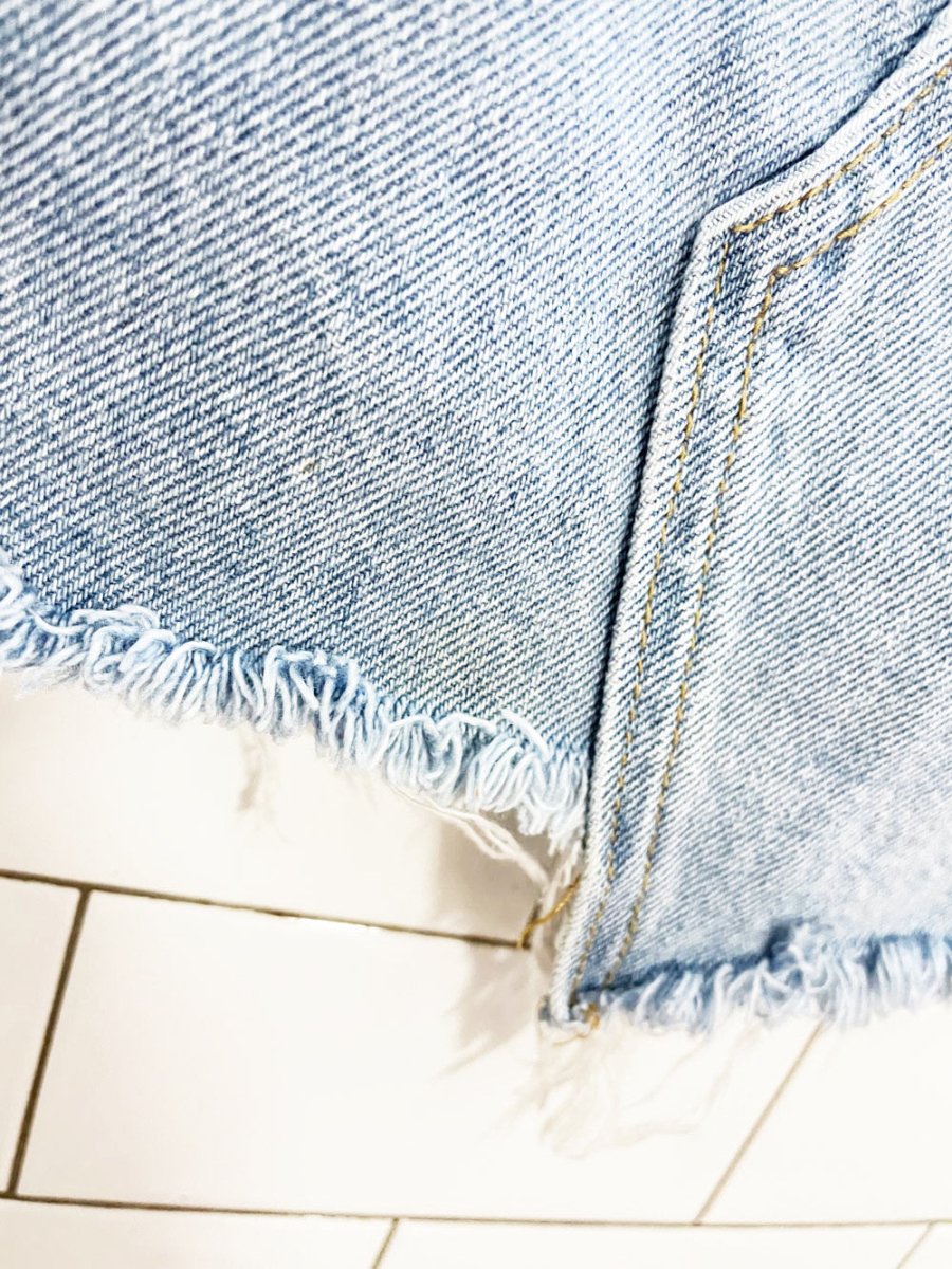 tna testani embroidered roses denim mini skirt | aritzia - good market thrift store