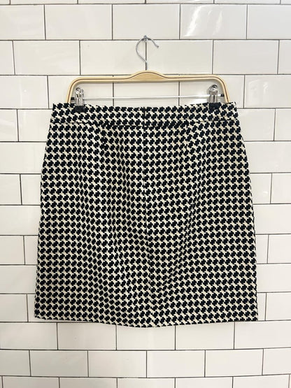 trina turk houndstooth mini skirt - good market thrift store