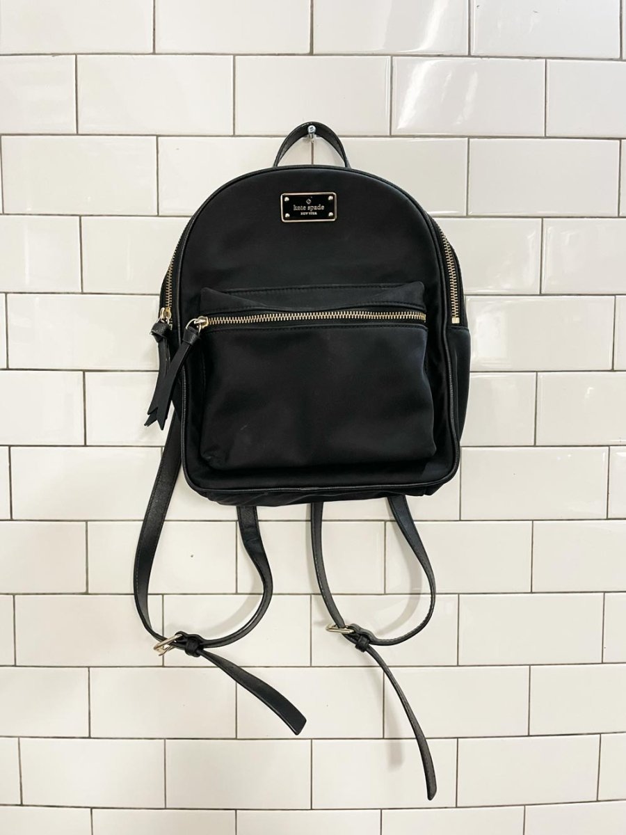 kate spade mini nylon backpack - good market thrift store