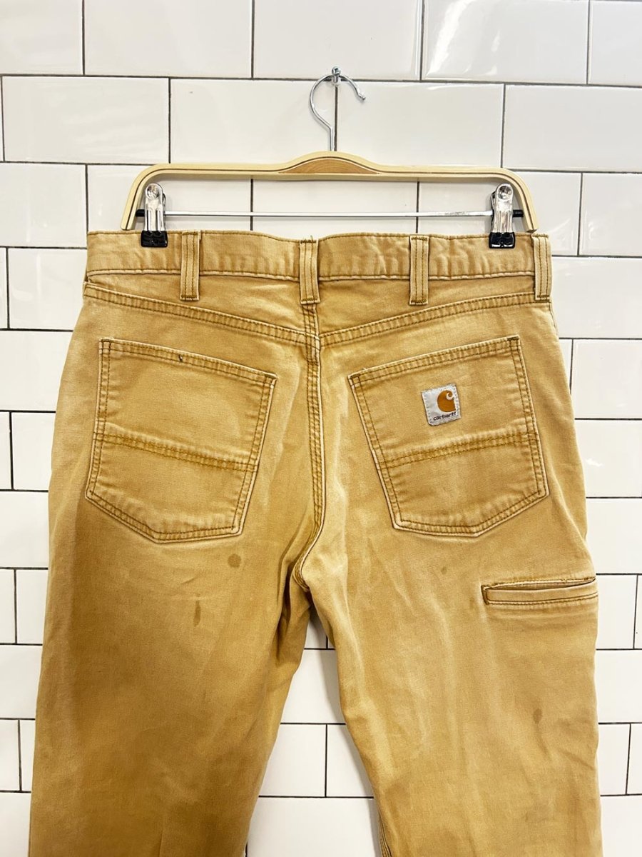 carhartt relaxed fit straight utility pants - good market thrift store