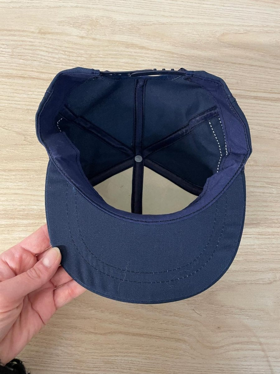 vintage 80s good year snapback hat - good market thrift store