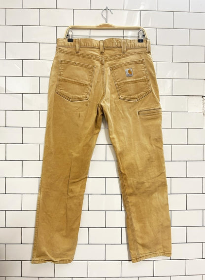 carhartt relaxed fit straight utility pants - good market thrift store