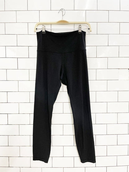 lululemon align pant II nulu | black emboss 25" - good market thrift store