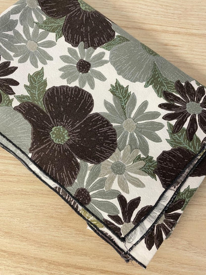 vintage fallani & cohn retro floral park beach blanket - good market thrift store