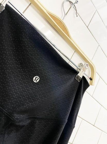 lululemon align pant II nulu | black emboss 25" - good market thrift store