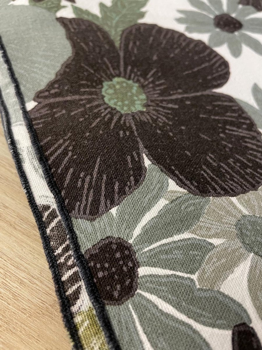 vintage fallani & cohn retro floral park beach blanket - good market thrift store