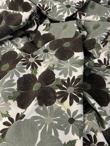 vintage fallani & cohn retro floral park beach blanket - good market thrift store