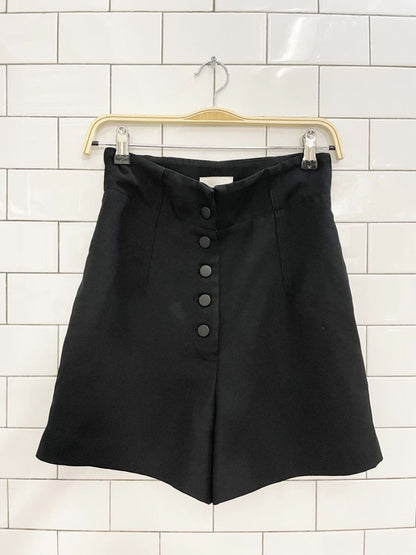 wilfred le fou high rise trouser shorts | aritzia - good market thrift store