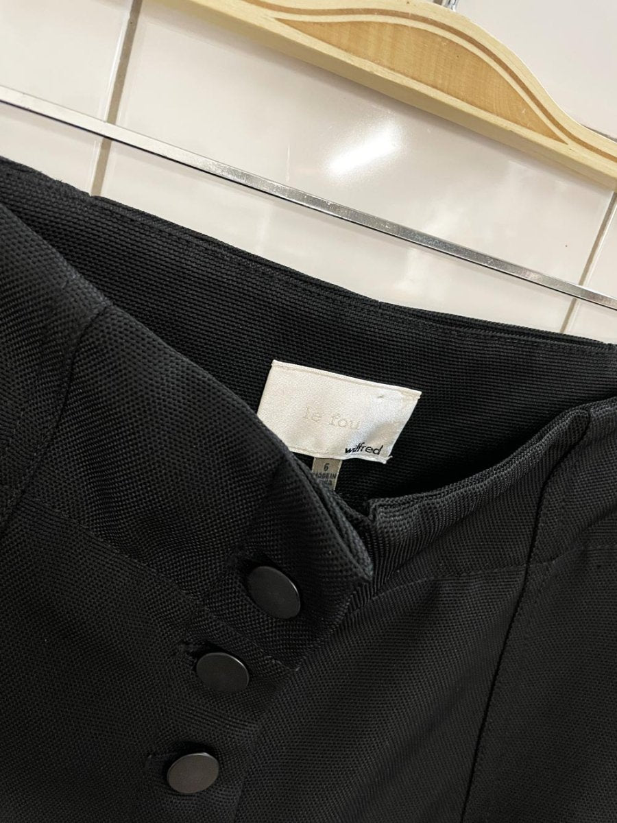 wilfred le fou high rise trouser shorts | aritzia - good market thrift store