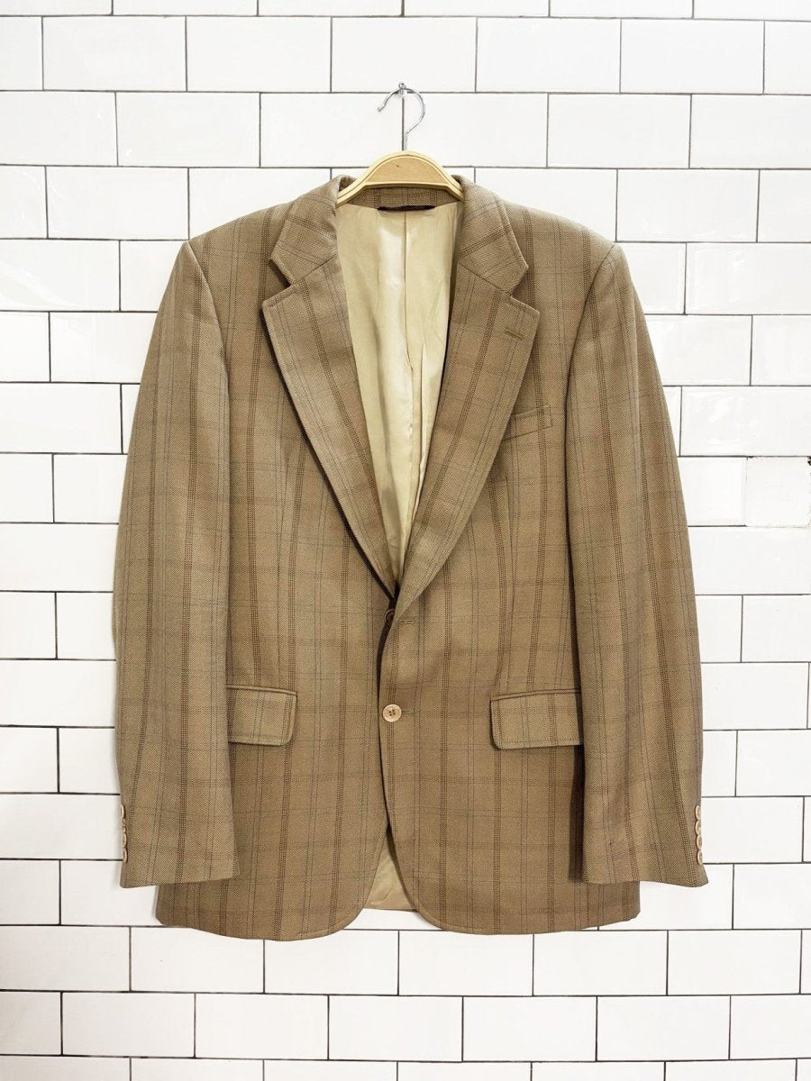 vintage 80s walker bros 100% wool blazer | country squire - good market thrift store