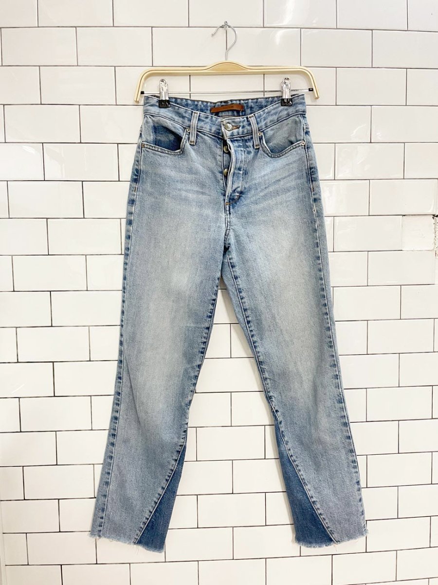 joe's jeans the debbie high rise straight crop - good market thrift store