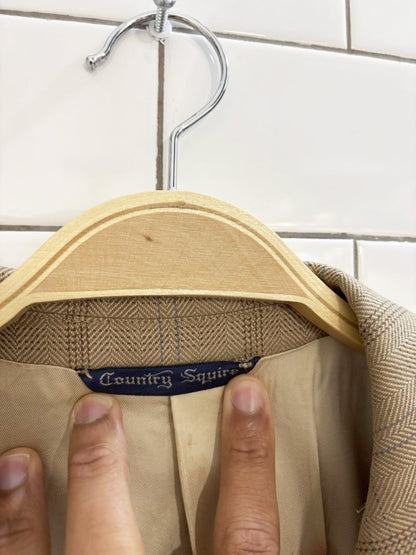 vintage 80s walker bros 100% wool blazer | country squire - good market thrift store