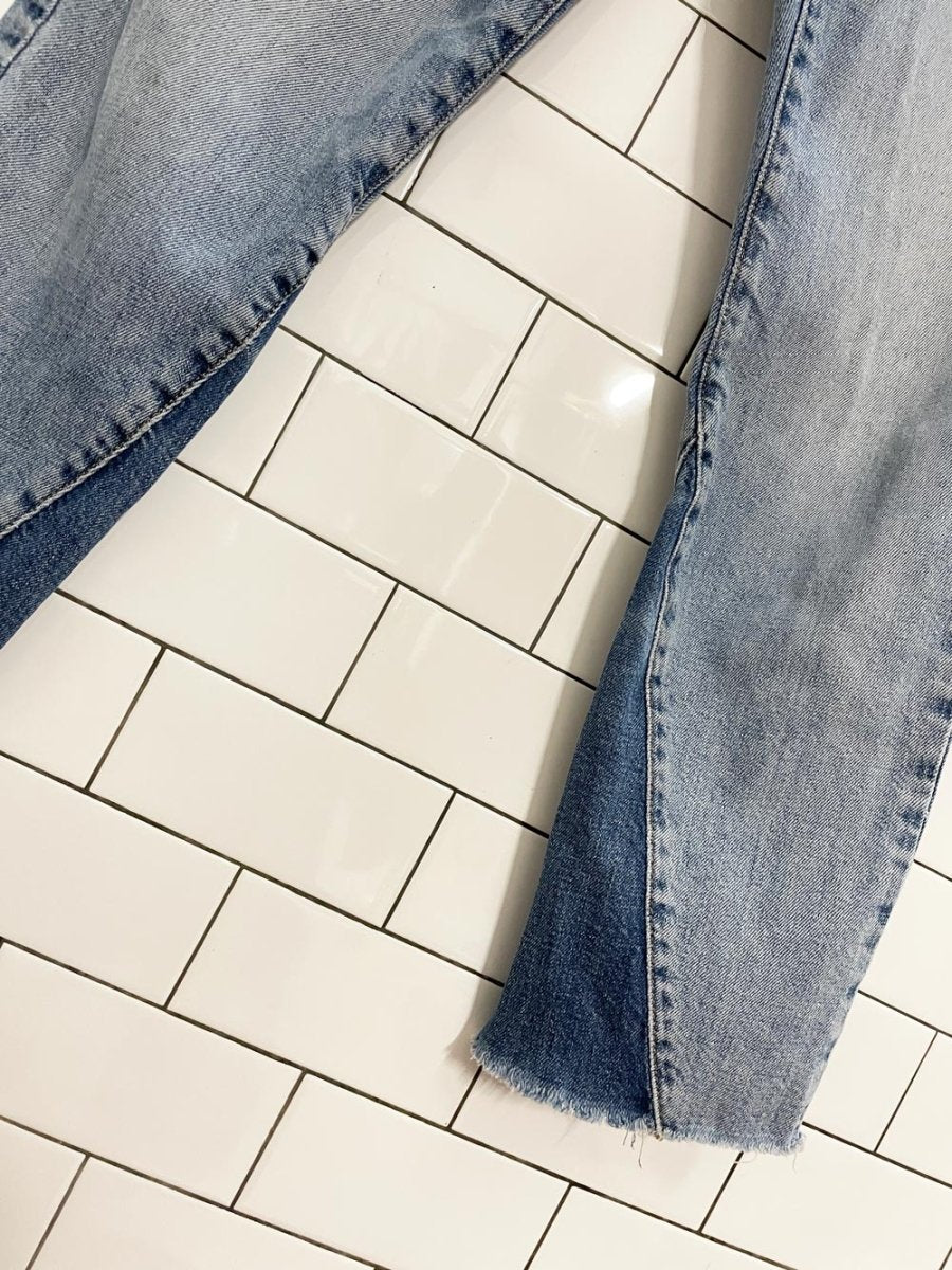 joe's jeans the debbie high rise straight crop - good market thrift store