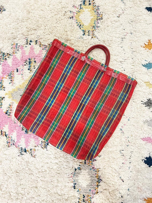 mexican mesh beach bag - good market thrift store