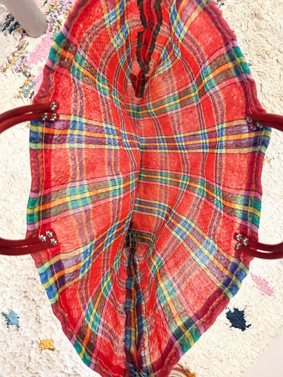 mexican mesh beach bag - good market thrift store