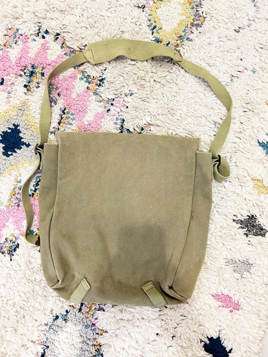 vintage 00s alternative canvas grunge shoulder bag - good market thrift store