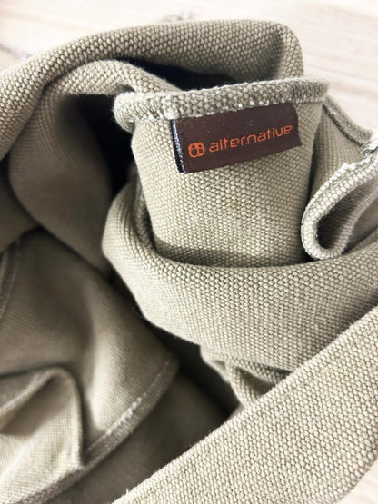 vintage 00s alternative canvas grunge shoulder bag - good market thrift store