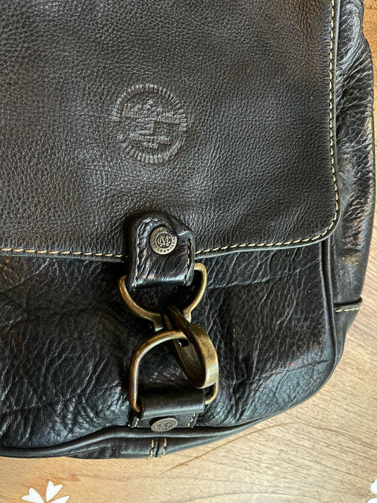 vintage marlboro classics leather bag