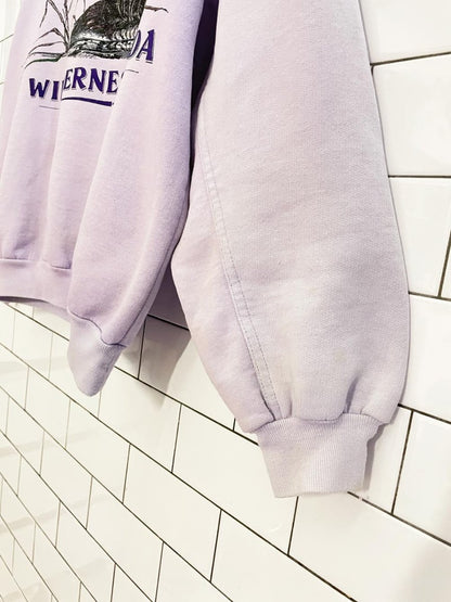 vintage 90s raglans clothing co loon wilderness sweatshirt - good market thrift store