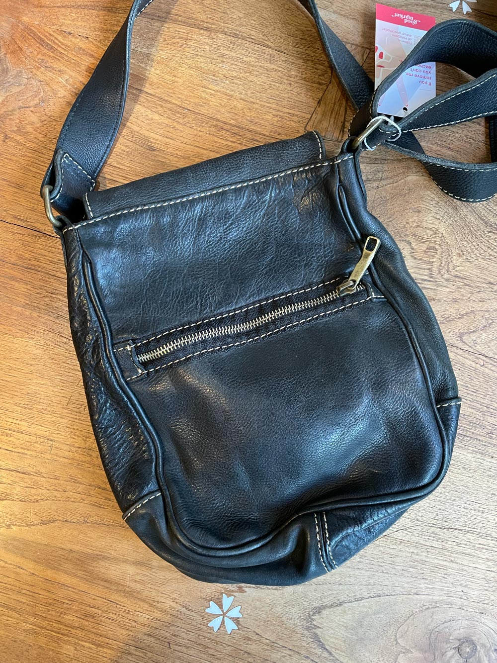 vintage marlboro classics leather bag