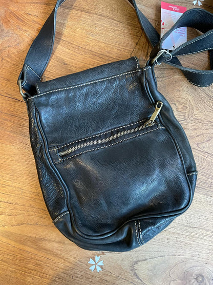 vintage marlboro classics leather bag