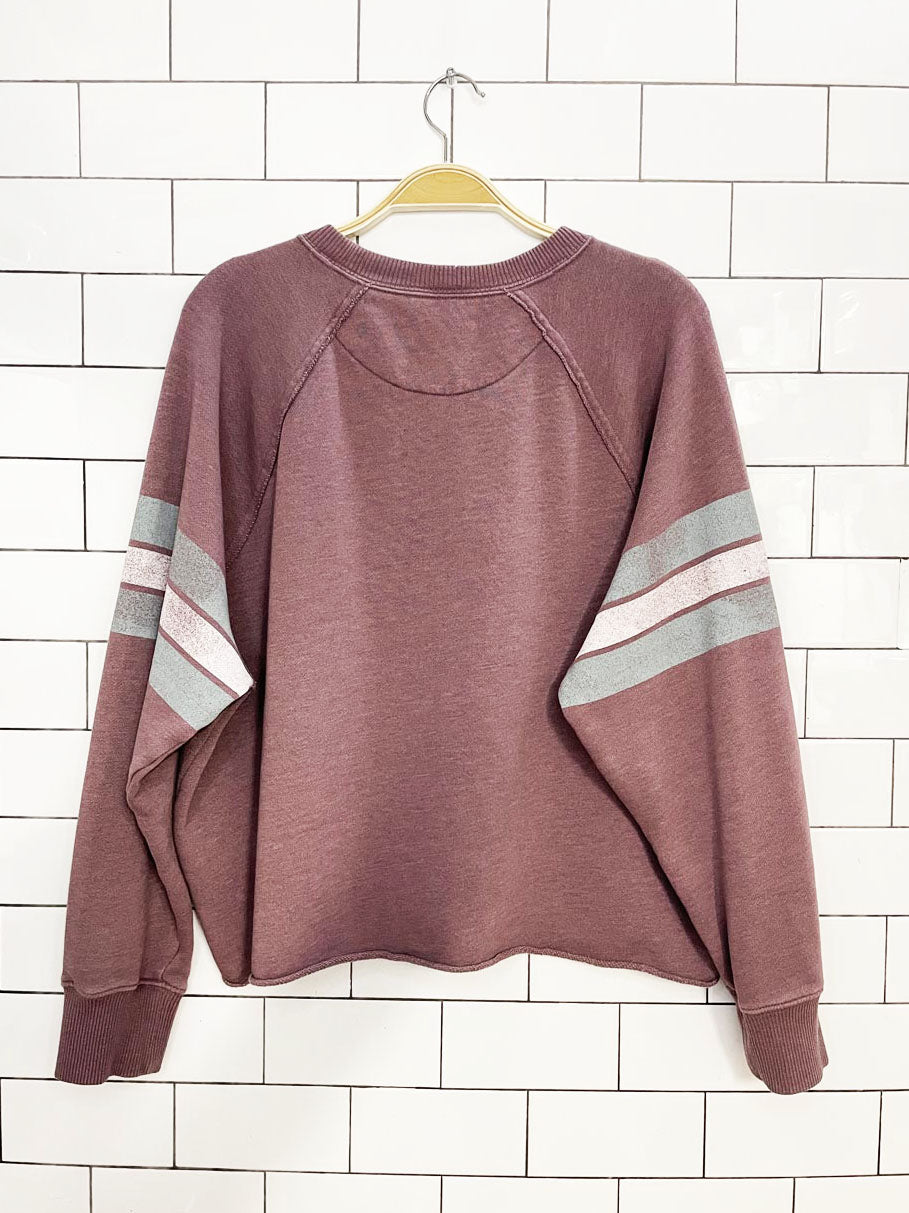 aerie NYC spellout boxy relaxed sweatshirt | american eagle