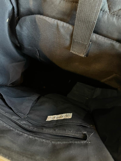 kah&kee faux leather backpack laptop bag