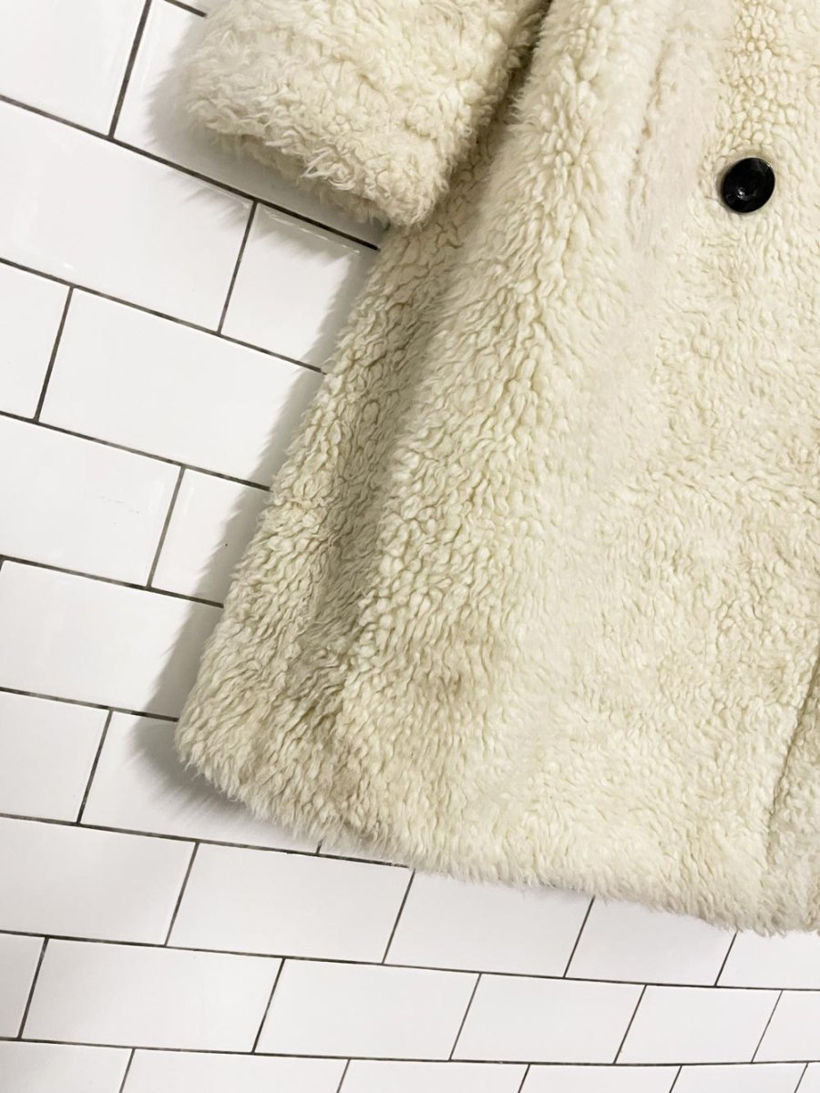 abercrombie double breasted teddy coat - good market thrift store