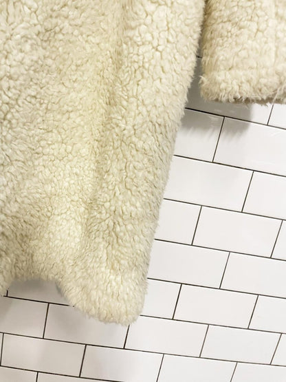 abercrombie double breasted teddy coat - good market thrift store